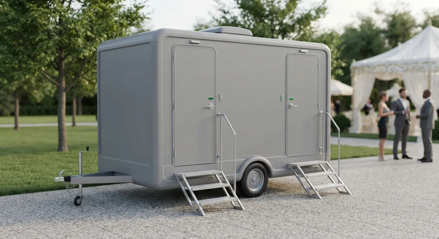 2 Stall Restroom Trailer in Mountain View, CA