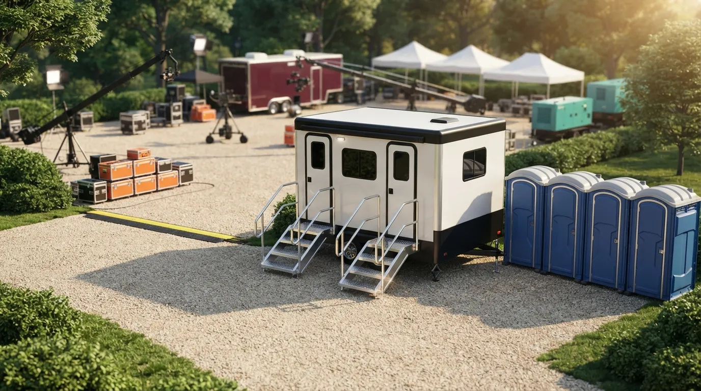 Film Set Restroom Rental in Mountain View, CA